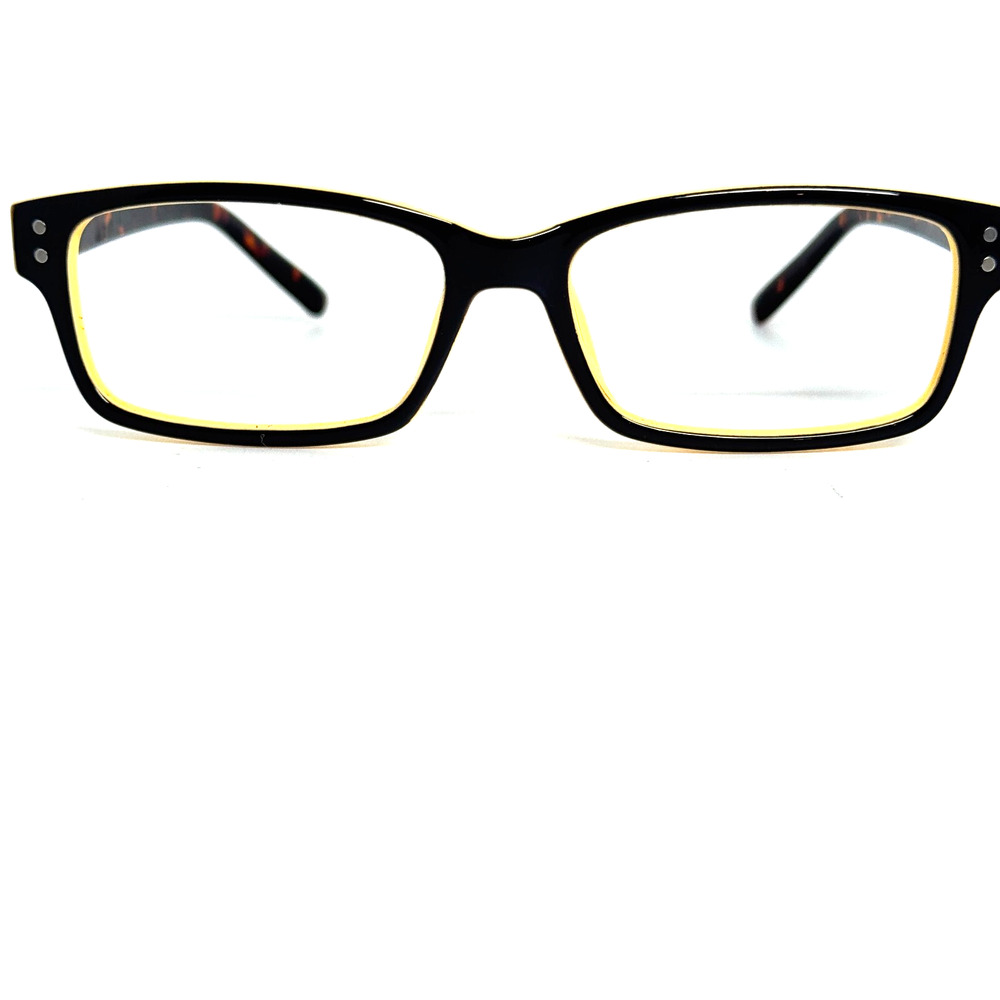 ZENNI Eyeglasses Frames Womens Brown Tortoise Yellow‎ H17424